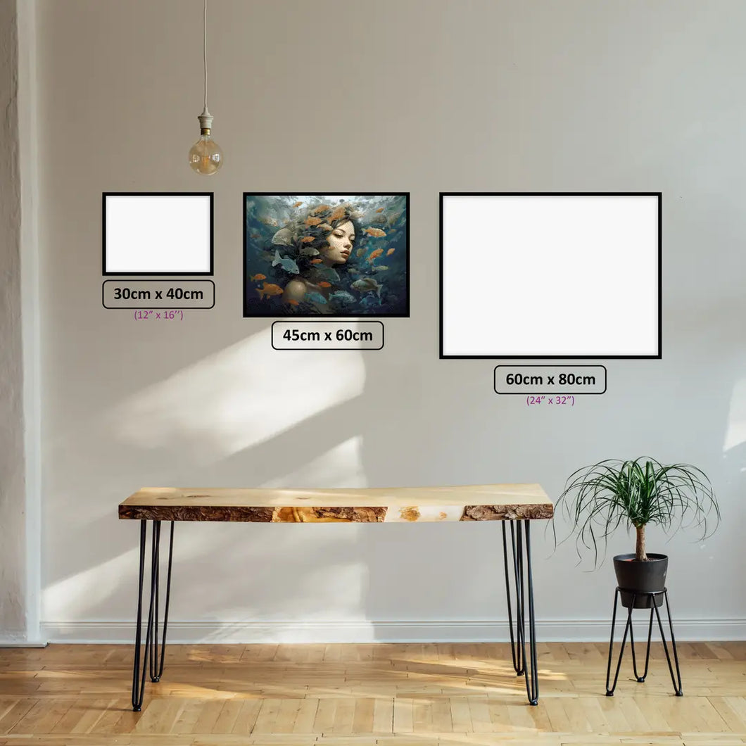 Pisces' Ocean Dreams - 5D Diamond Painting Kit