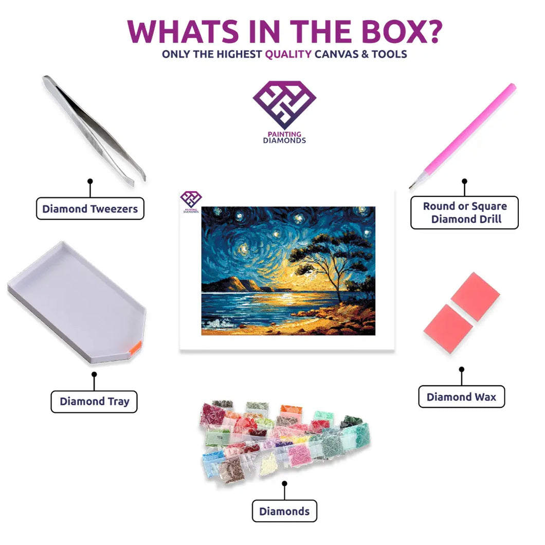 Cape York Twilight – Diamond Painting Kit