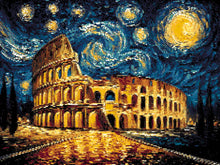 Roman Colosseum Lights – Diamond Painting Kit