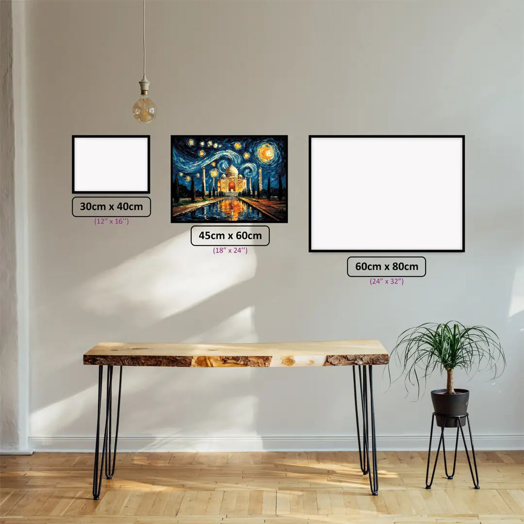 Taj Mahal Radiance – Diamond Painting Kit