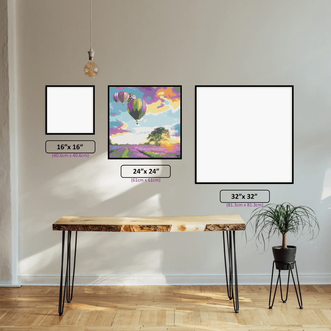 Lavender Fields - 5D Diamond Painting Kit