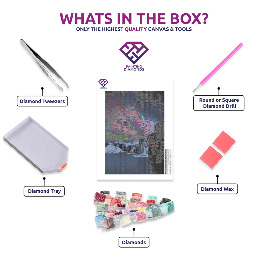The Aurora Part 2 - 5D Diamond Painting Kit