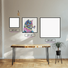 Kitten's Butterfly Encounter - 5D Diamond Painting Kit