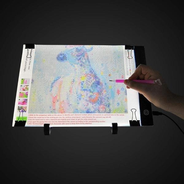 Diamond painting light pads
