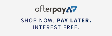 We now accept afterpay