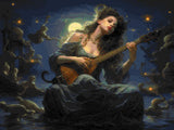 Mermaids Serenade artwork shown as a completed diamond painting preview