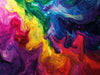 Neon Liquid Swirls - Diamond Painting Kit