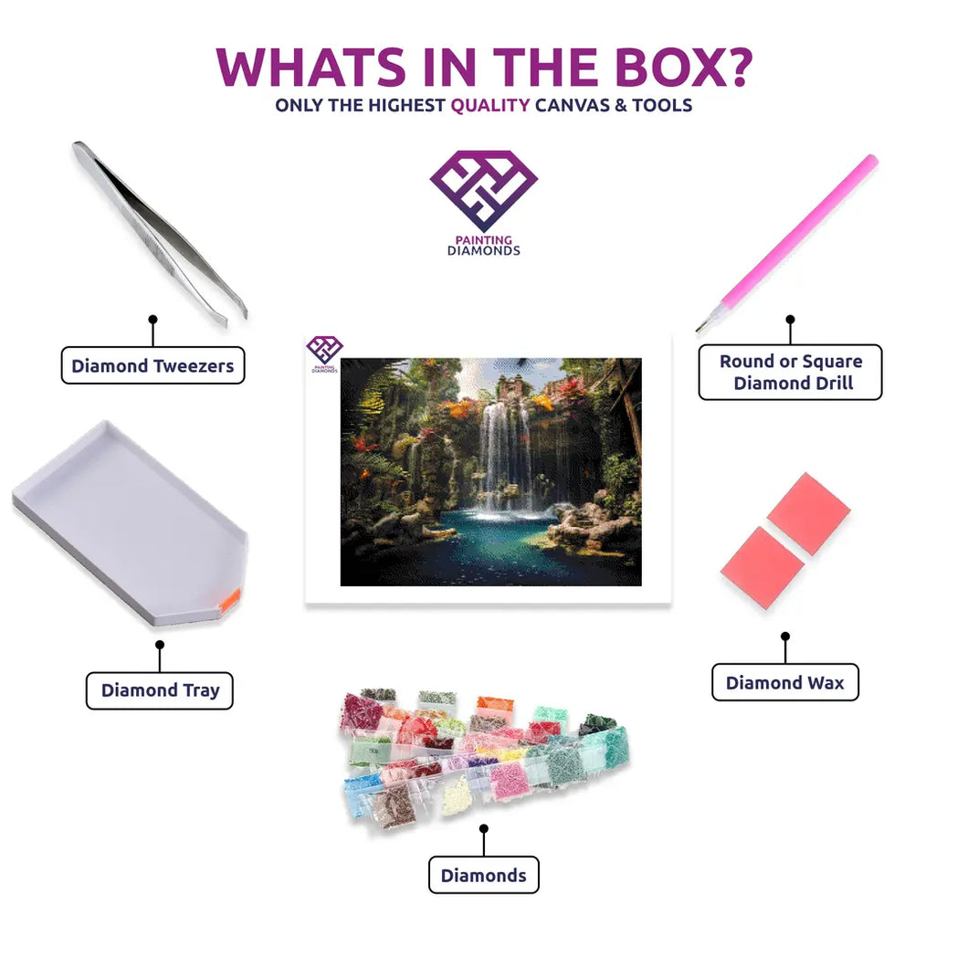 Oasis - 5D Diamond Painting Kit