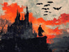 Vampire’s Castle Gloom - Diamond Painting Kit