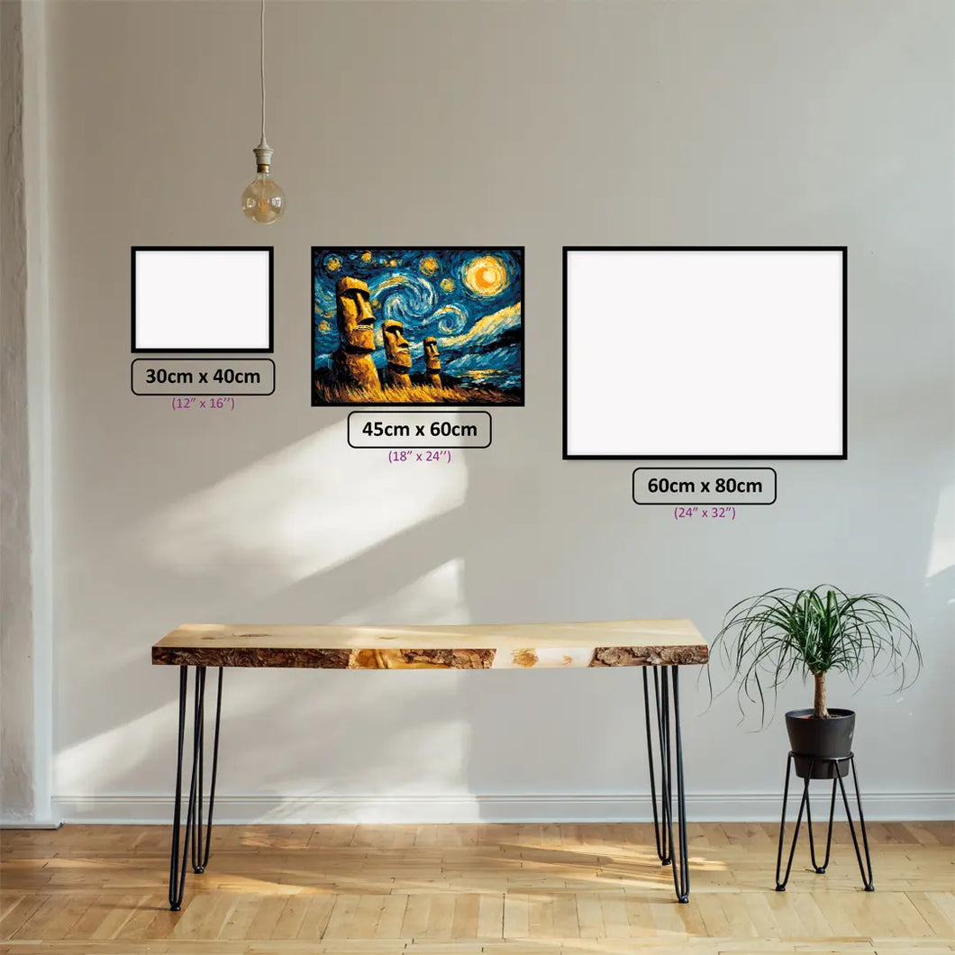 Easter Island Legends – Diamond Painting Kit