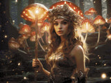 Enchanted Elf artwork shown as a completed diamond painting preview