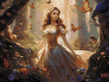 Fairy Tale Princess artwork shown as a completed diamond painting preview