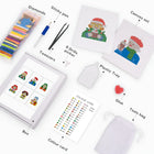 What's included with the Festive Christmas Characters six-pack mini diamond painting set