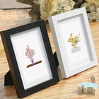 Floral Arrangements mini diamond painting design displayed in a decorative room setting
