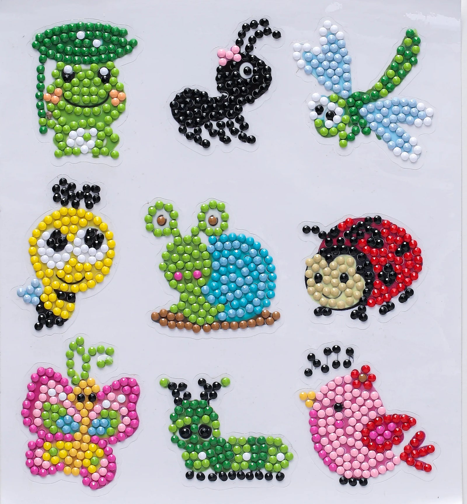 Garden Bug Buddies - Diamond Painting Sticker Kit
