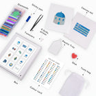 What's included with the Greek Island Icons twelve-pack mini diamond painting set