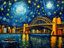 Starry Harbour Bridge - 5D Diamond Painting Kit