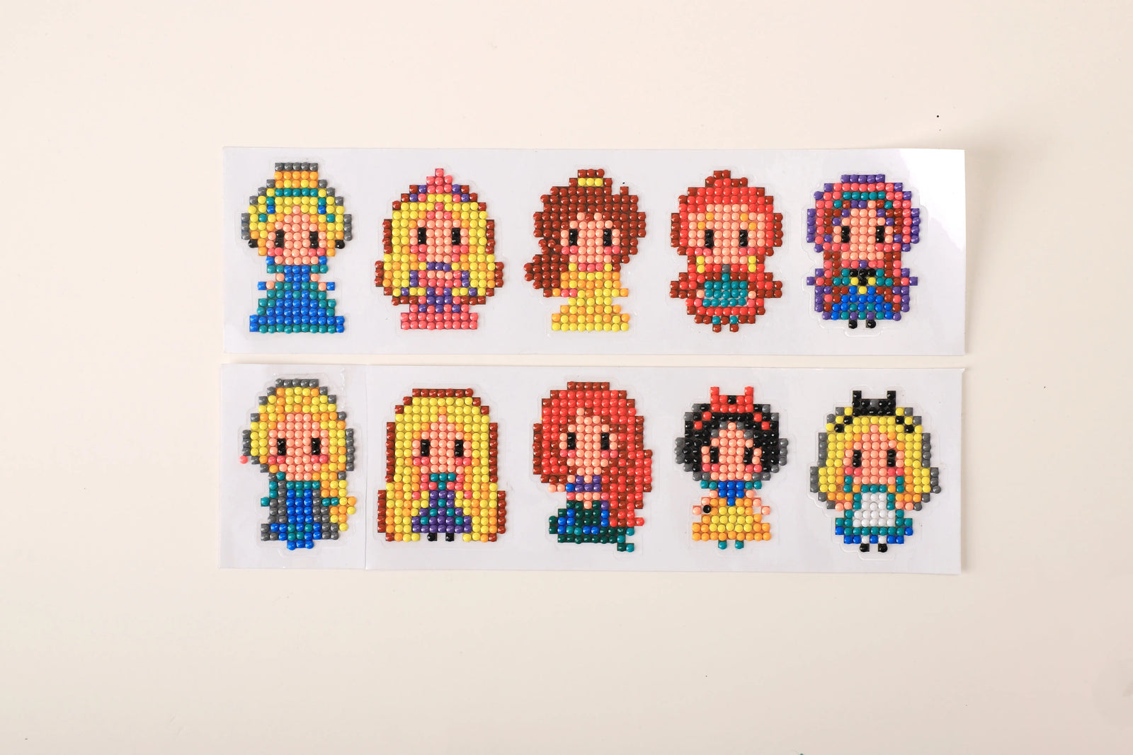 Pixel Princesses - Diamond Painting Sticker Kit