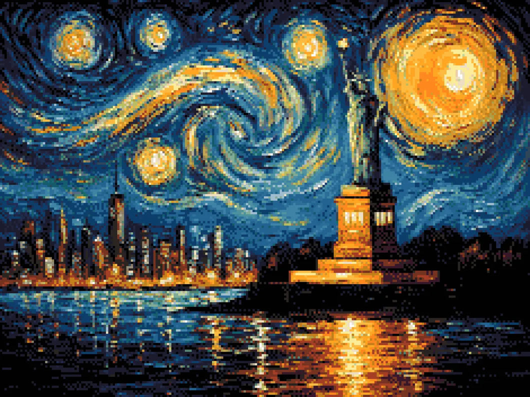 Statue of Liberty – Diamond Painting Kit