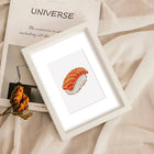 Sushi Favourites mini diamond painting design displayed in a decorative room setting