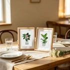 Framed Tropical Houseplants mini diamond painting artwork displayed in a styled setting