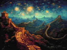 Great Wall in Starry Splendour - 5D Diamond Painting Kit