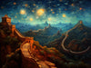 Great Wall in Starry Splendour - 5D Diamond Painting Kit