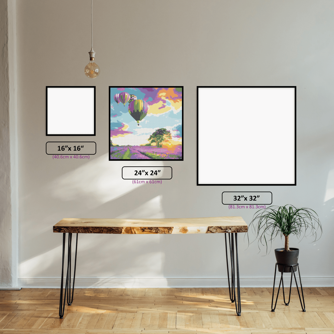 Lavender Fields - 5D Diamond Painting Kit