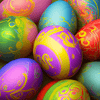 Colourful Easter Eggs - 5D Diamond Painting Kit