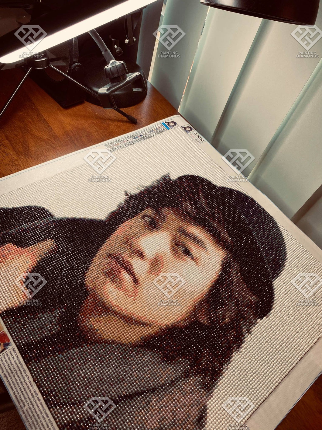 Customer Submission of a Custom Diamond Painting