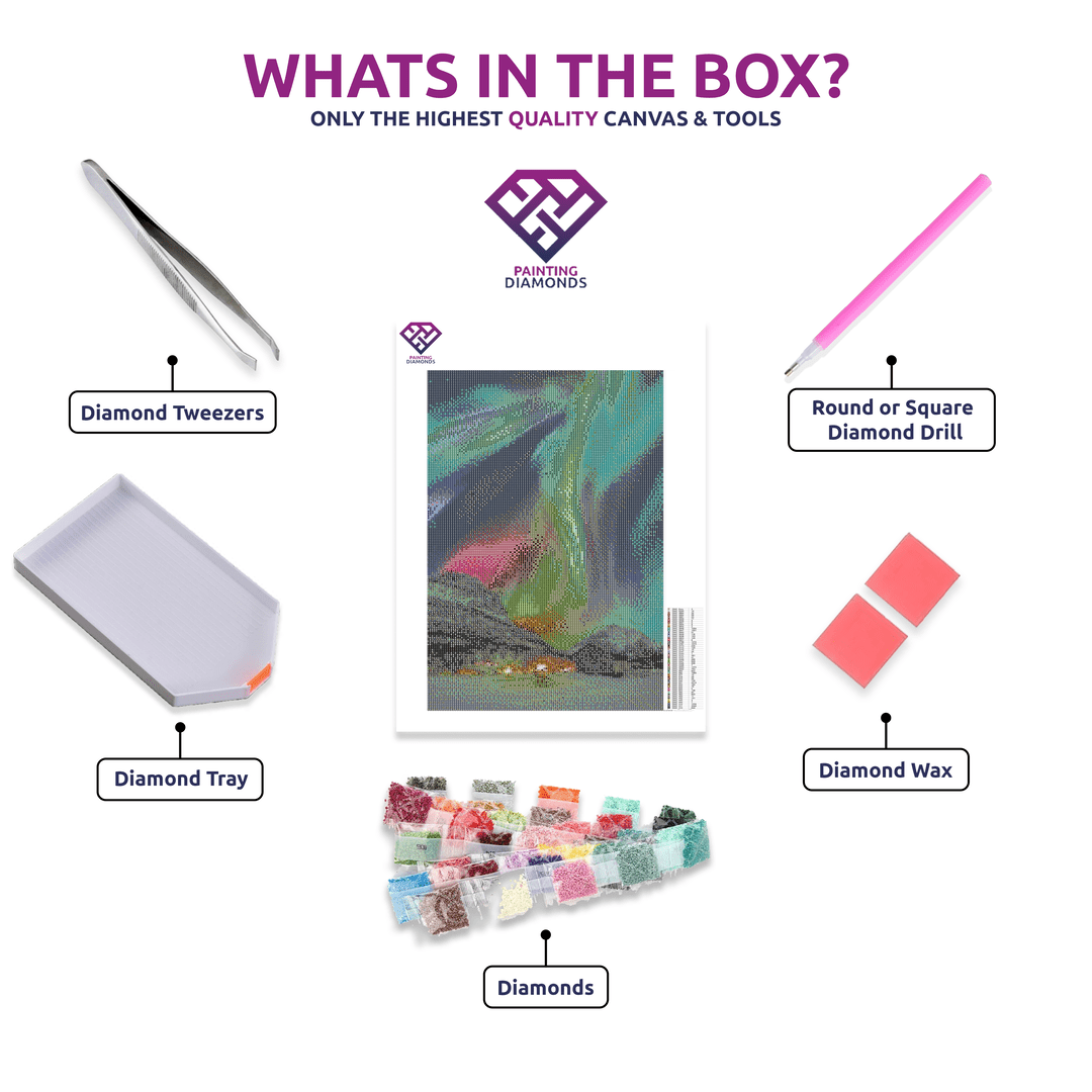 The Aurora Part 1 - 5D Diamond Painting Kit