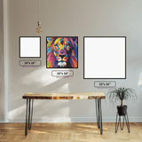 Colourful Lion - 5D Diamond Painting kit