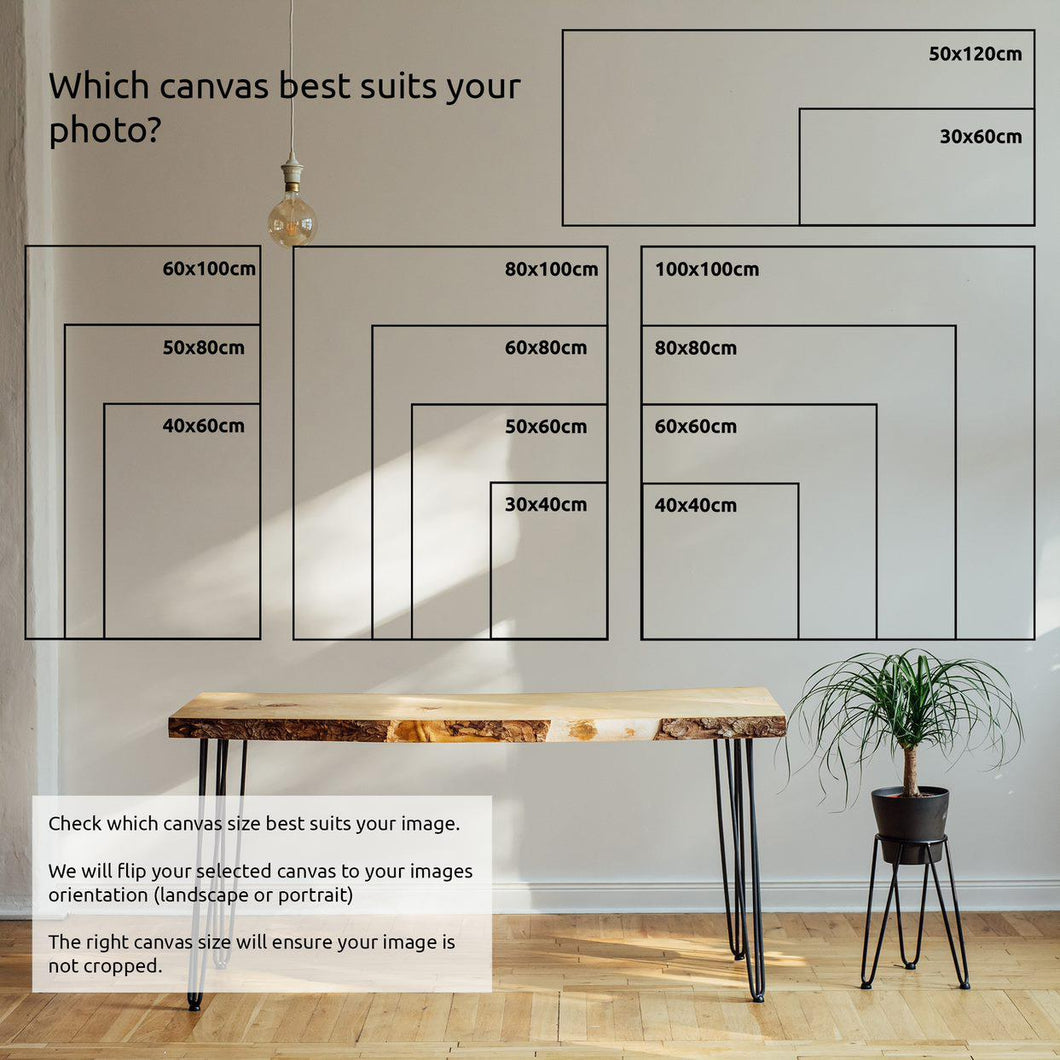 Custom Diamond Painting Size examples