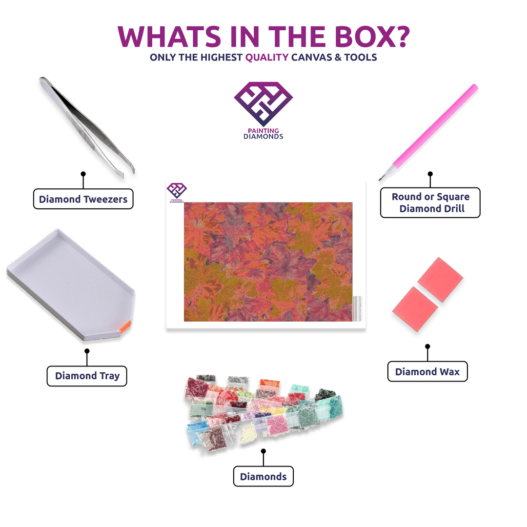 Mapleleaves - 5D Diamond Painting Kit