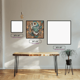 Artistic Owl - 5D Diamond Painting Kit