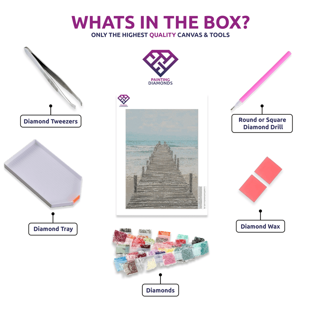 The Pier - 5D Diamond Painting Kit
