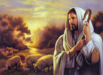 Jesus Shepherd - 5D Diamond Painting Kit